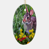 Persoonlijk gelukkig met twee kanten keramisch ornament (Rechts)