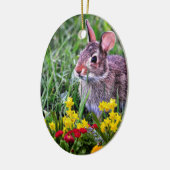 Persoonlijk gelukkig met twee kanten keramisch ornament (Links)