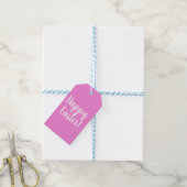 Persoonlijk gelukkig Pasen - Cadeaulabel (Met Touw)