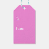 Persoonlijk gelukkig Pasen - Cadeaulabel (Achterkant)