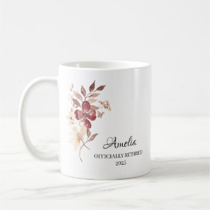 Persoonlijk geluks cadeau voor je pensioen koffiemok