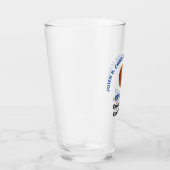 Persoonlijk gemaakt basketbalspeler op de middelba glas (Rechts)