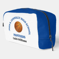 Persoonlijk gemaakt basketbalspeler op de middelba