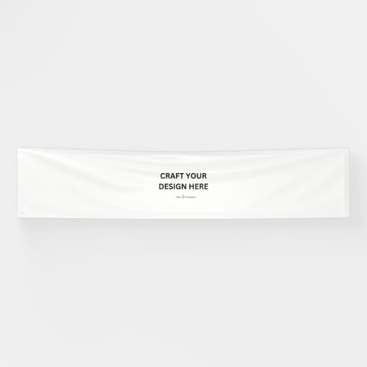 Persoonlijk gemaakt met uw ontwerp, logo, bericht spandoek (Horizontaal)