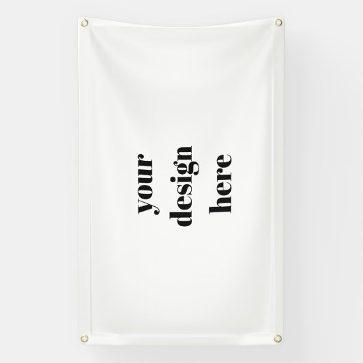 Persoonlijk Gemaakt Spandoek (Verticaal)