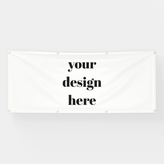 Persoonlijk Gemaakt Spandoek (Horizontaal)