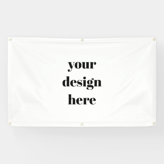 Persoonlijk Gemaakt Spandoek (Horizontaal)