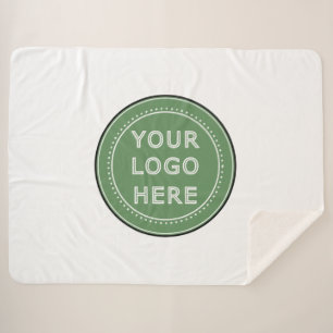 Persoonlijk gemoderniseerd, minimalistisch en eleg sherpa deken