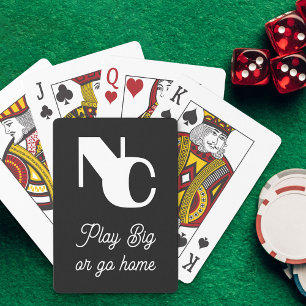 Persoonlijk gemoderniseerd Speel Groot of Ga Naar Pokerkaarten