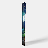 Persoonlijk gemonogrammeerd glas-in-lood Winterlan Case-Mate iPhone Case (Achterkant / Rechts)