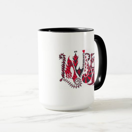 Persoonlijk genoemde Mok - Lauren (Voorkant rechts)