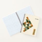 Persoonlijk geometrisch notitieboek – Aardtinten (Binnen)