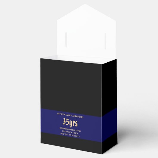 Persoonlijk gepersonaliseerd geschenk voor gepensi bedankdoosjes (Geopend)