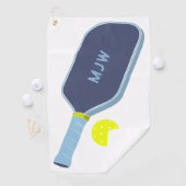 Persoonlijk gepersonaliseerd Pickleball Paddle Spo Golfhanddoek (Insitu)
