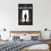 Persoonlijk Geschenk Afgestudeerde 2026 Universite Canvas Afdruk (Insitu (Slaapkamer))