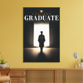 Persoonlijk Geschenk Afgestudeerde 2026 Universite Canvas Afdruk (Insitu (Woonkamer))