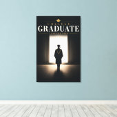 Persoonlijk Geschenk Afgestudeerde 2026 Universite Canvas Afdruk (Insitu (Houten vloer))