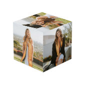 Persoonlijk Geschenk Afgestudeerde Diploma Foto Kubus (Achter hoekig)