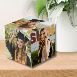 Persoonlijk Geschenk Afgestudeerde Diploma Foto Kubus