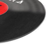Persoonlijk geschenk keuken snijplank vinylplaat (Hoek)