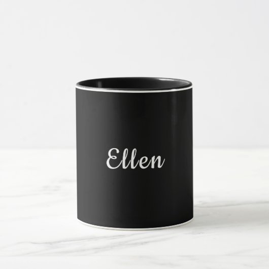Persoonlijk Geschenk met de naam Ellen in typograf Mok (Midden)