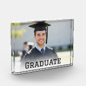 Persoonlijk geschenk voor afstudeerfoto als herinn fotoblokken (Links)