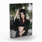 Persoonlijk geschenk voor afstudeerfoto als herinn fotoblokken (Links)