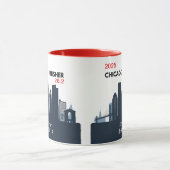 Persoonlijk geschenk voor Chicago Marathon-deelnem Mok (Midden)