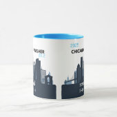Persoonlijk geschenk voor Chicago Marathon-deelnem Mok (Midden)