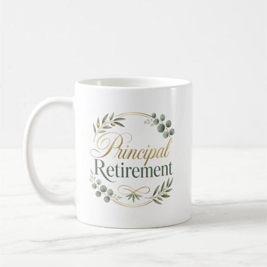Persoonlijk Geschenk voor Directeur bij Pensioneri Koffiemok (Links)