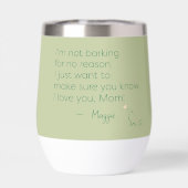 Persoonlijk Geschenk voor Golden Retriever Moeder (Achterkant)