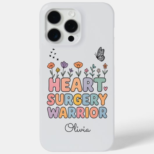 Persoonlijk Geschenk voor Hartchirurgie met Bloemm Case-Mate iPhone Case (Achterkant)