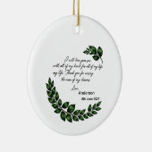Persoonlijk geschenk voor moeder van de bruidegom keramisch ornament (Rechts)
