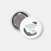 Persoonlijk geschenk voor moeder van de bruidegom magneet (Voorkant / Achterkant)