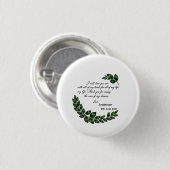 Persoonlijk geschenk voor moeder van de bruidegom ronde button 3,2 cm (Voorkant /achterkant)