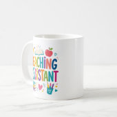 Persoonlijk Geschenk voor Onderwijsassistent Koffiemok (Voorkant links)