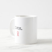 Persoonlijk geschenk voor overlevende van kanker A Koffiemok (Voorkant links)