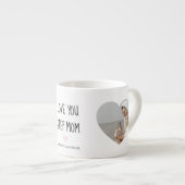 Persoonlijk Geschenk voor Stiefmoeder Espresso Kop (Voorkant rechts)