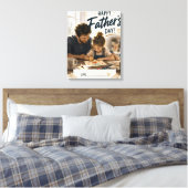 Persoonlijk geschenk voor vader en dochter op canv canvas afdruk (Insitu (Slaapkamer))