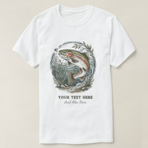 Persoonlijk Geschenk voor Visliefhebber – Forel Vi T-shirt
