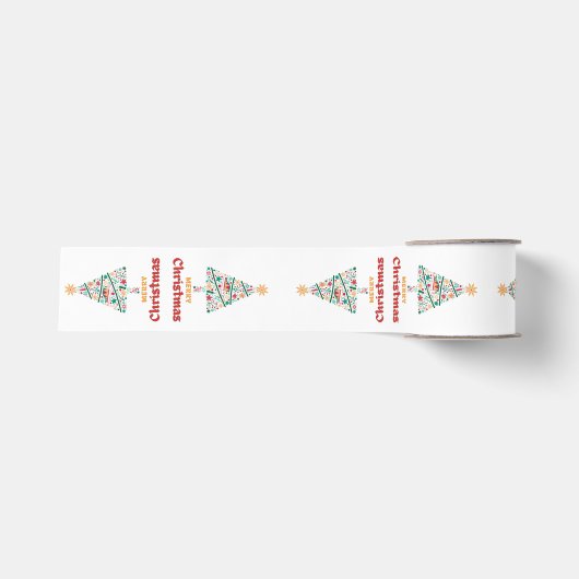 Persoonlijk Geschenklint Grosgrain Lint (Voorkant)