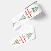 Persoonlijk Geschenklint Grosgrain Lint (Achterkant)