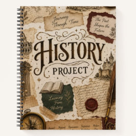 Persoonlijk geschiedenis Project Notitieboek | Vin
