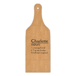 Persoonlijk gesneden snijplank Huwelijk Charcuteri