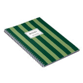 Persoonlijk gestreept notitieboek journaal (Rechterzijde)
