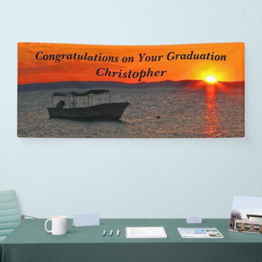 Persoonlijk Gevist Afstuderen Spandoek (Beurs)