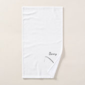 Persoonlijk Gevist Bad Handdoek (Handdoek)