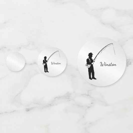 Persoonlijk Gevist Confetti (Achterkanten)