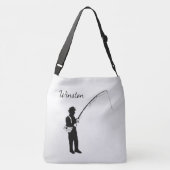 Persoonlijk Gevist Crossbody Tas (Achterkant)