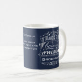 Persoonlijk Geweldig Bruidsjonker Bedank Cadeau Koffiemok (Voorkant rechts)